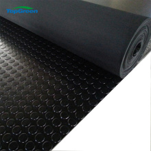 black round dot coin rubber mat for flooring